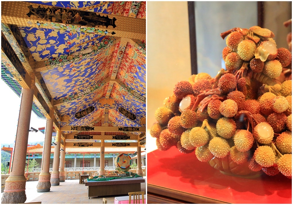 諦願寺,圓照寺,荖濃溪,五百尊羅漢,大雄寶殿,粉紅嬌艷玫瑰石,翠綠碧藍台灣玉,高雄,六龜區,諦願寺 ,美術