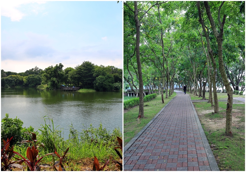 小南海自然生態公園,永安水庫,普陀禪寺,吊橋,北岸步道,南岸步道,金德興中藥行,台南,白河區,小南海風景區,湖泊