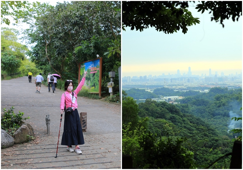 觀音山步道,高雄,土雞城,親子踏青,登山步道,高雄十大名山,小百岳,大社,觀音山,郊山步