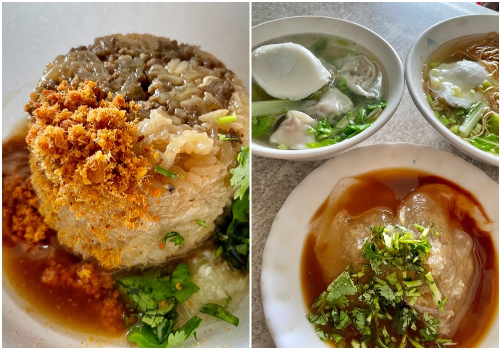 屏東,新埤,阿嬤肉圓,古早味,肉圓,蛋包湯,米糕,新埤鄉