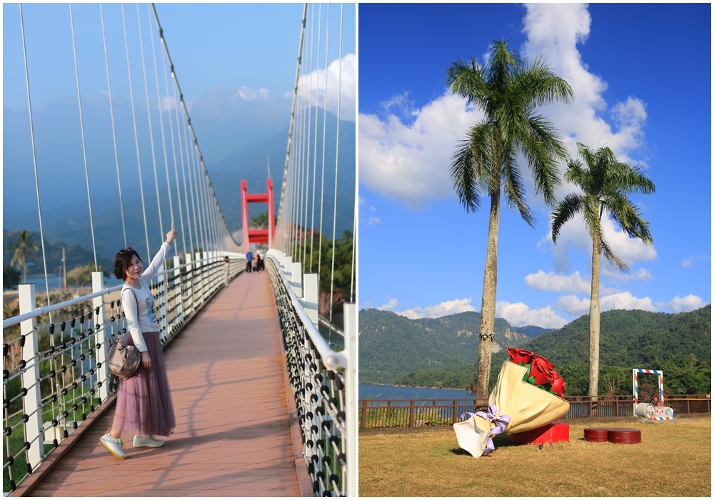 大埔情人公園,曾文水庫,紅花園,同心橋,大埔旅遊資訊站,湖濱公園,情人碼頭,嘉義,大埔鄉