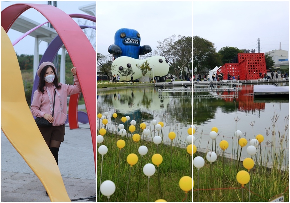 屏東縣民公園,HEITO 1909,工業遺構,殺蛇溪,遊園列車,地景劇場,許願藤,屏東,親子,公園,燈節