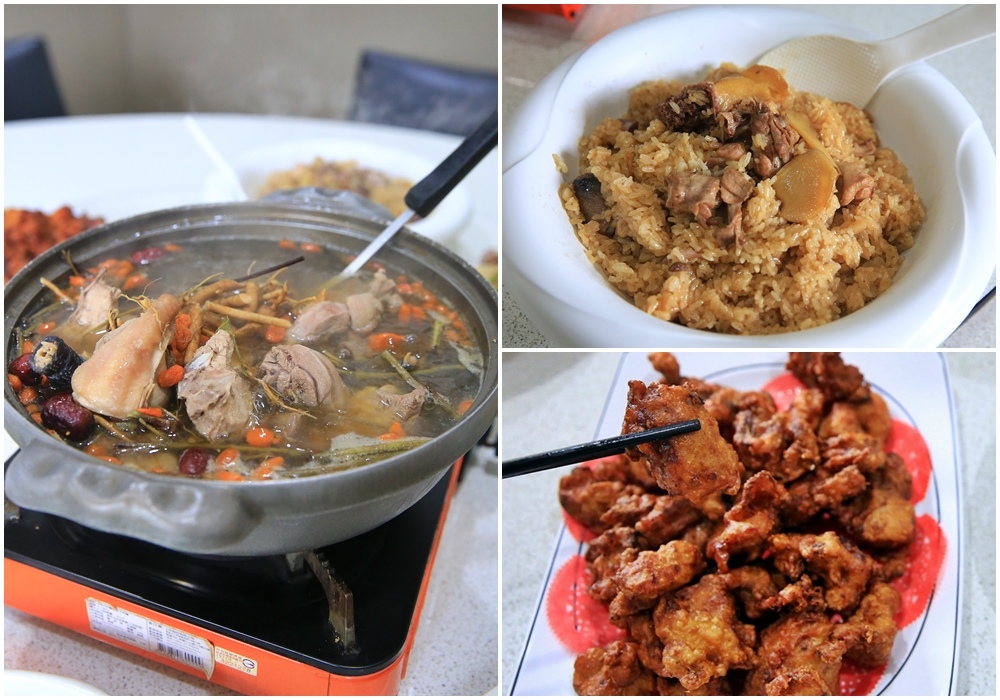 台南美食,天美土雞城,放山土雞,黑羽土雞,豆乳雞,口水雞,合菜,台南,仁德,仁德美食,雞油麵線,四季肥腸,五味魚,金沙苦瓜,絲瓜蛤蠣,麻油雞米糕,豆乳