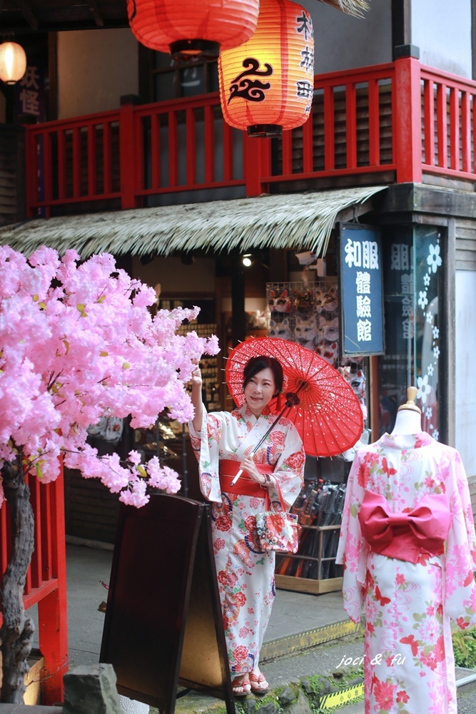 溪頭住宿 金台灣山莊 芬多精、茶香、鱒魚兩吃 / 穿和服漫步