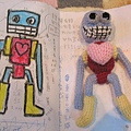 維多妹妹設計的愛心機器人