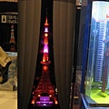 東京鐵塔的模型