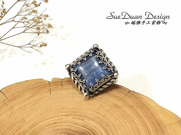 2024.6 戒指I- 藍晶石純銀戒