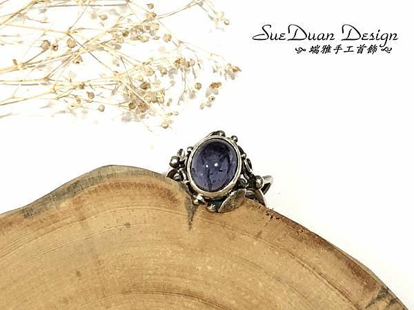 2025.5 戒指I- 純銀堇青石