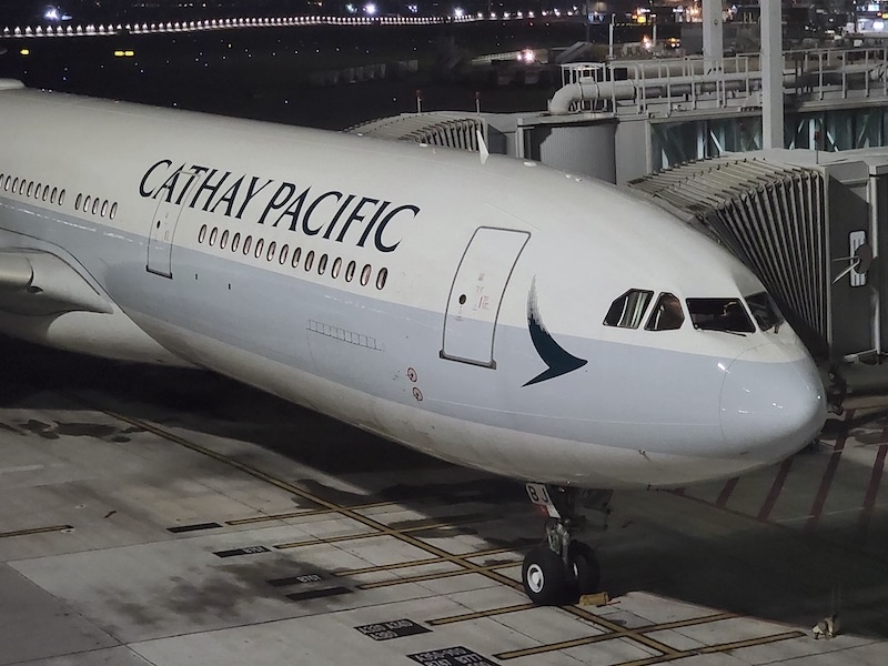 [分享] 20230801國泰航空CX408 HKG-TPE飛行記錄