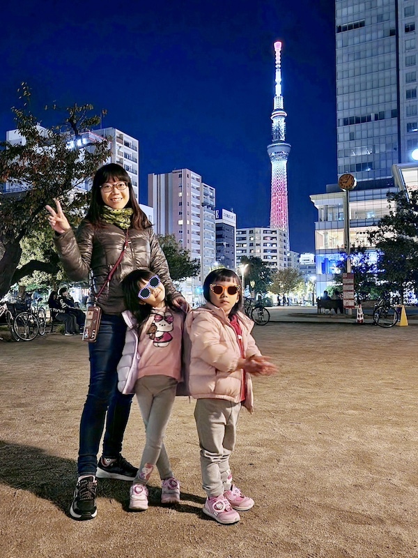 2023-11-19 東京親子賞楓旅Day1 錦系町食玩買 