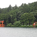 遠眺箱根神社