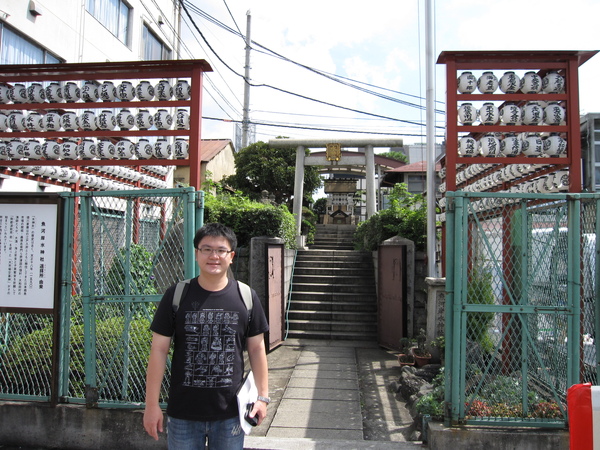 築地市場的魚河岸水神社