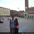 Siena自稱自己的貝殼形廣場世界最美