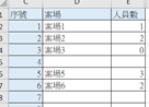 EXCEL多點單班排班表