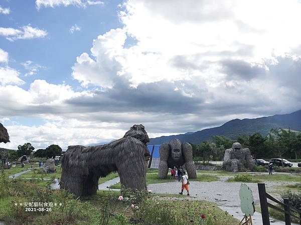 【2021雙東遊記。花蓮】我的一顆心 / 猩．富里鄉農會稻草