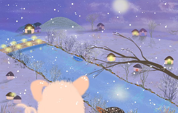 2023.0125餘暉跟晚上之間1