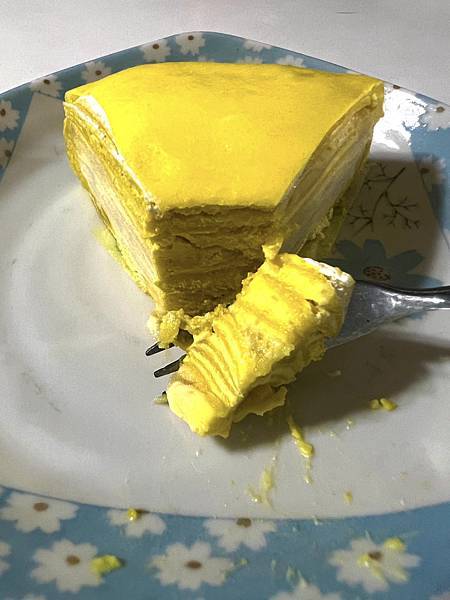 熟了-榴槤可麗Durian Crepe Cake，滿滿濃郁的