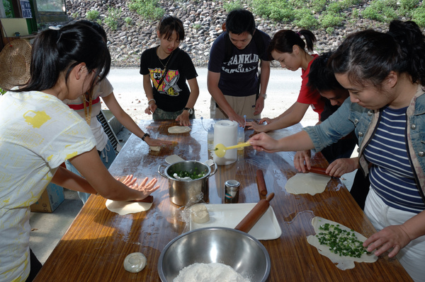 【宜蘭旅遊推薦】蔥仔寮/蔥油餅DIY 【宜蘭民宿】Sunday Home