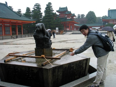 京都車站上的拉麵街