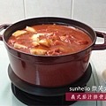 《料理。share》義式茄汁排骨濃湯。燉煮前高度