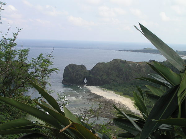 綠島景點之三~睡美人(根據路透社指出這其實是垃圾掩埋場)