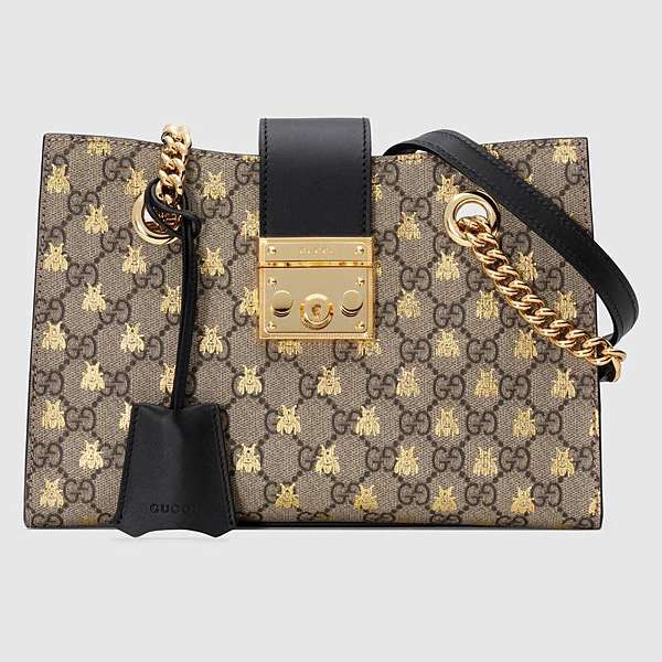 padlock large gg shoulder bag