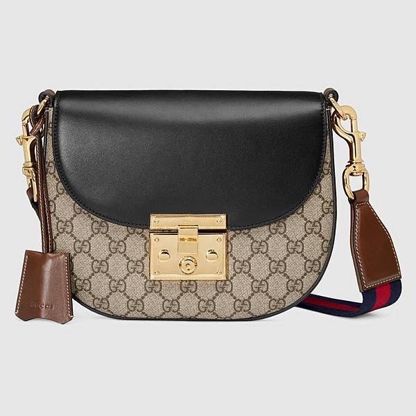 padlock large gg shoulder bag