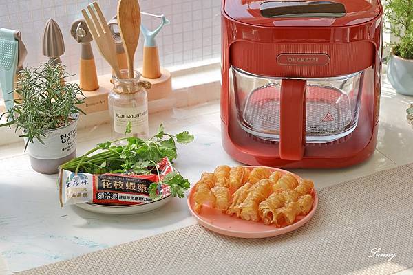 廚房家電氣炸鍋推薦one-meter 玻霸鍋 肉桂紅 (7).JPG