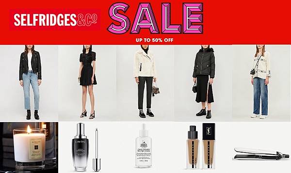 英國百貨SELFRIDGES必買品牌聖誕折扣優惠美妝/精品名牌必敗清單