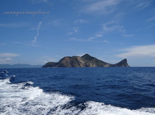 賞鯨船近龜山島 