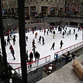 Rockefeller Center的溜冰場