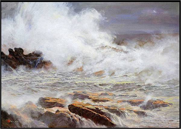 09舞動的浪姿 65x91cm 2013 09舞動的浪姿 65x91cm 2013