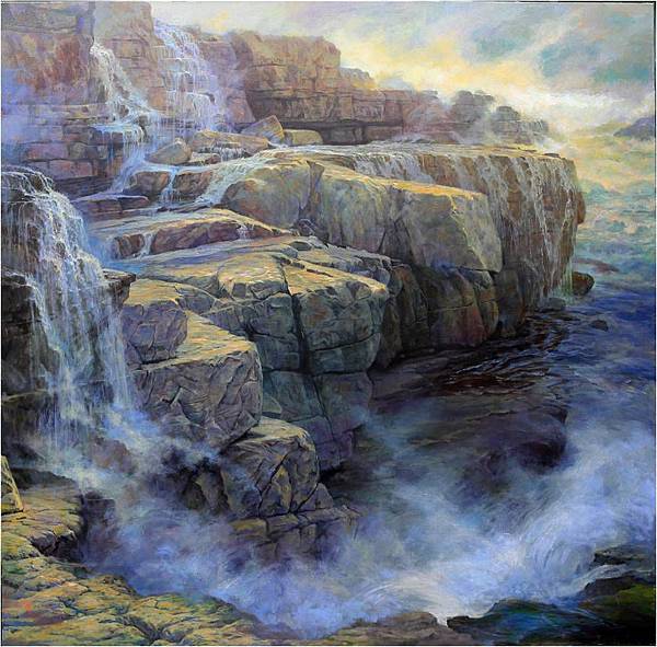 03圍繞著風聲的下午 150x150cm 2012 03圍繞著風聲的下午 150x150cm 2012