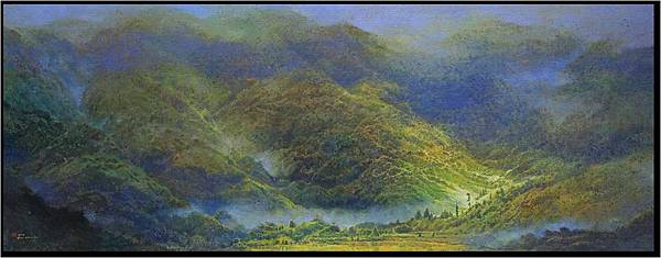 06半帆煙雲龍潭湖 80x200cm 06半帆煙雲龍潭湖 80x200cm
