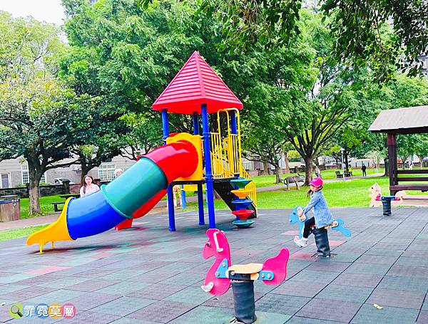 ★桃園公園★ 大溪埔頂公園，萬坪森林一次可以玩三座遊戲場，滾