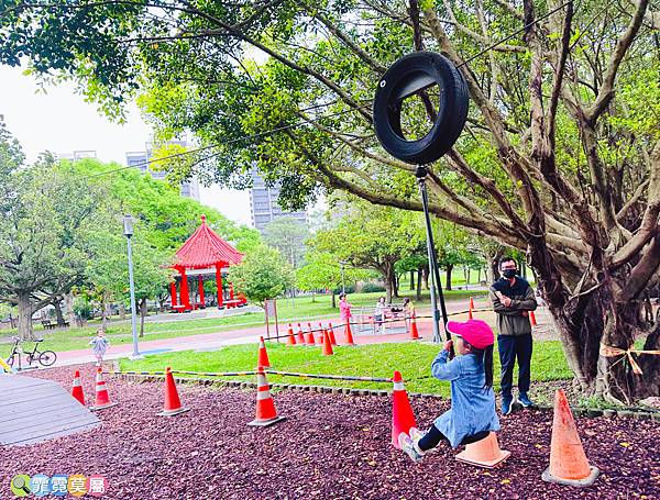 ★桃園公園★ 大溪埔頂公園，萬坪森林一次可以玩三座遊戲場，滾