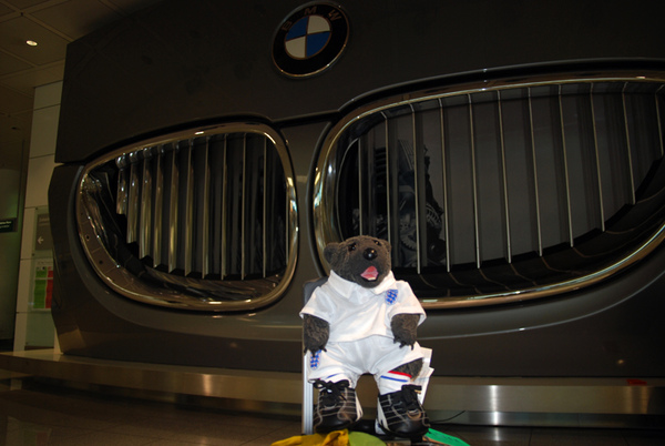 超級大的BMW車頭蓋