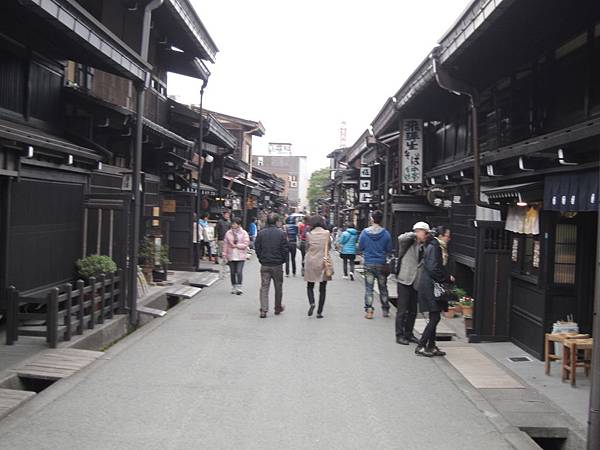 飛驒上山之町老街一景 飛驒上山之町老街一景