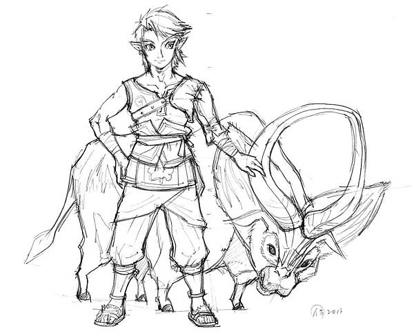 Zelda曙光仿畫1(黑白).jpg Zelda曙光仿畫1(黑白).jpg