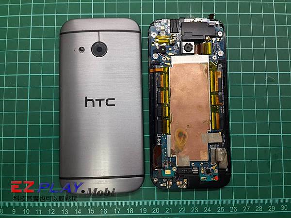 HTC One mini 2 (M8 mini) 手機泡水無畫面也不開機