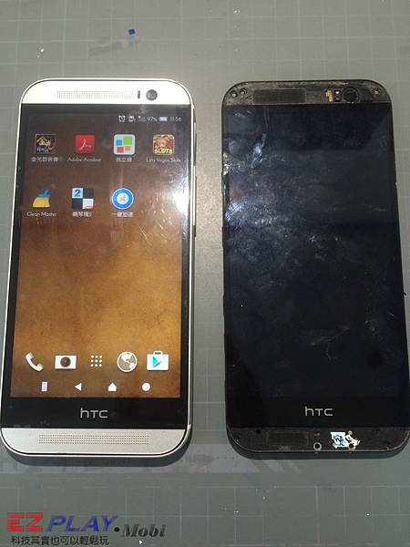 HTC M8面板可以馬上換嗎