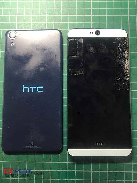 HTC Desire 826螢幕破裂