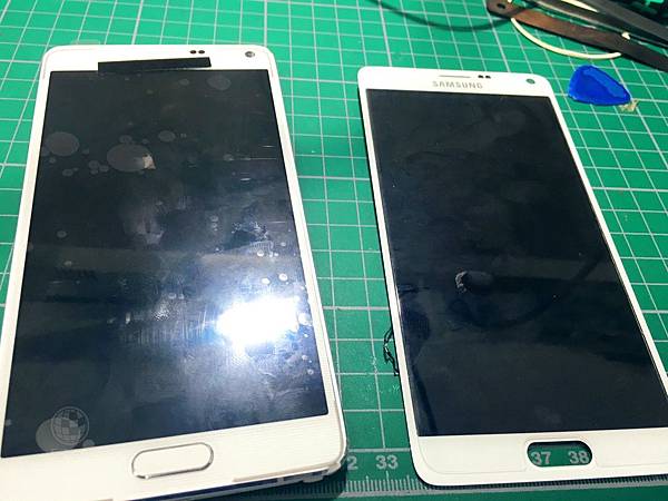 NOTE4摔機內傷