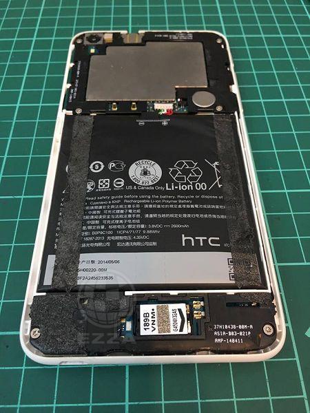 HTC 816電池脹大