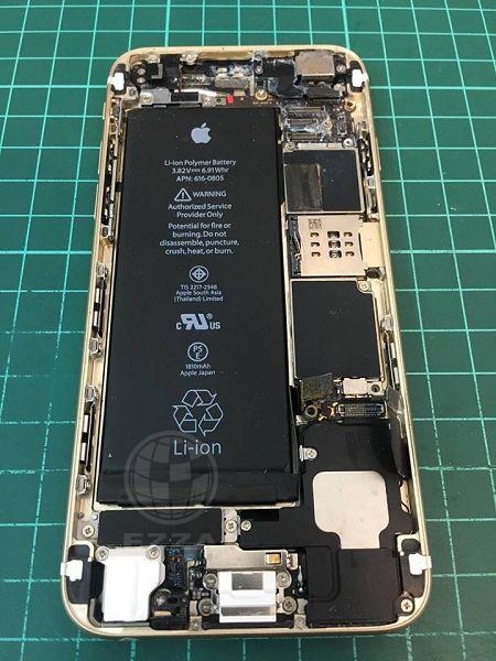 iphone6手機泡海水