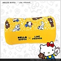【愛車族購物網】Hello Kitty x LINE Friends 頭頸兩用枕$499