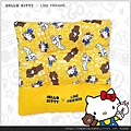 【愛車族購物網】Hello Kitty x LINE Friends 車用座墊$650