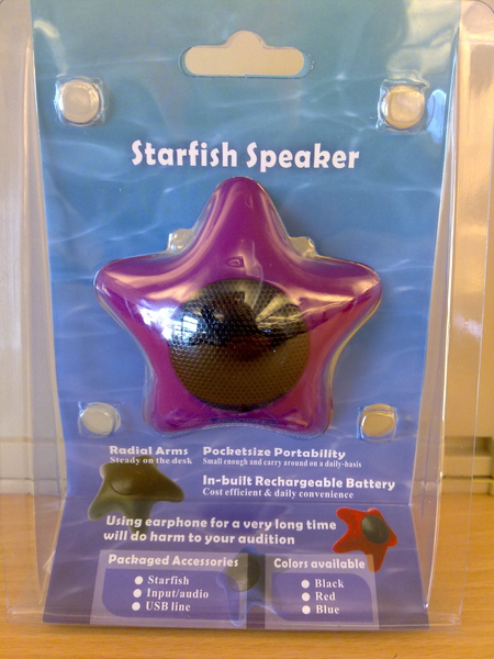 starfish speaker starfish speaker