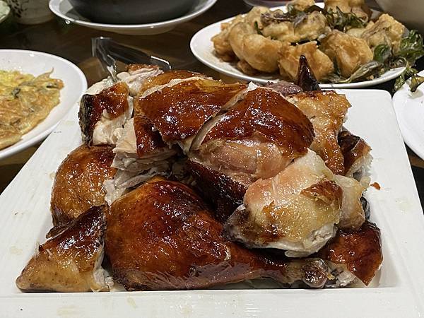 [食記][白河] 關子嶺岩頂餐廳,推薦烤雞與雞汁粥