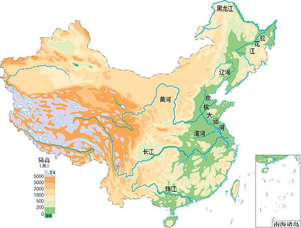 各省位置圖、簡稱及山脈、河流分佈圖@ 中隱隱於巿:: 痞客邦::